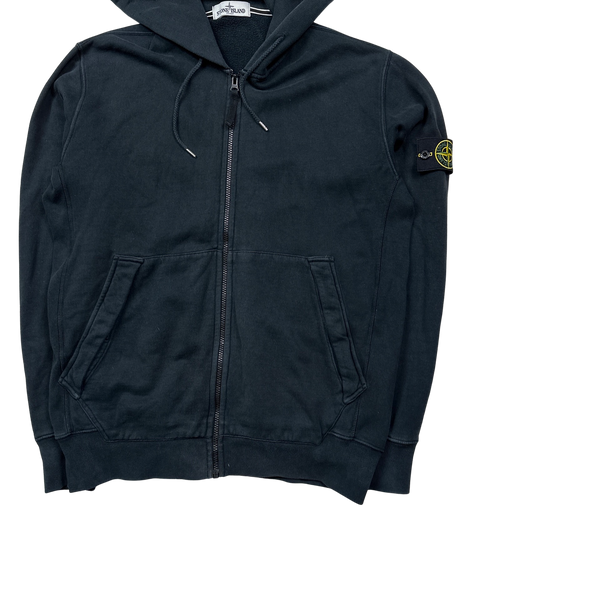 Stone Island 2013 Black Zip Up Hoodie XL Mat s Island