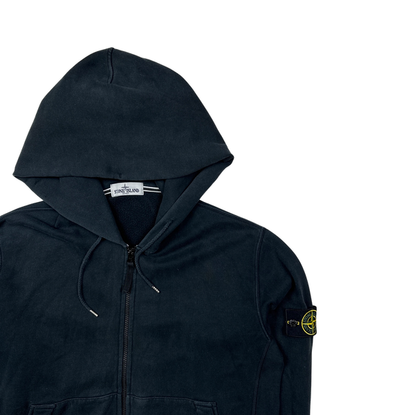 Stone Island 2013 Black Zip Up Hoodie - XL