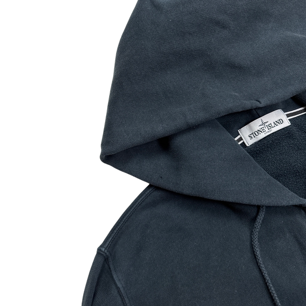 Stone Island 2013 Black Zip Up Hoodie - XL