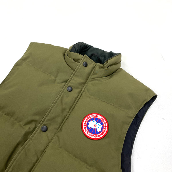 Canada goose gilet khaki sale