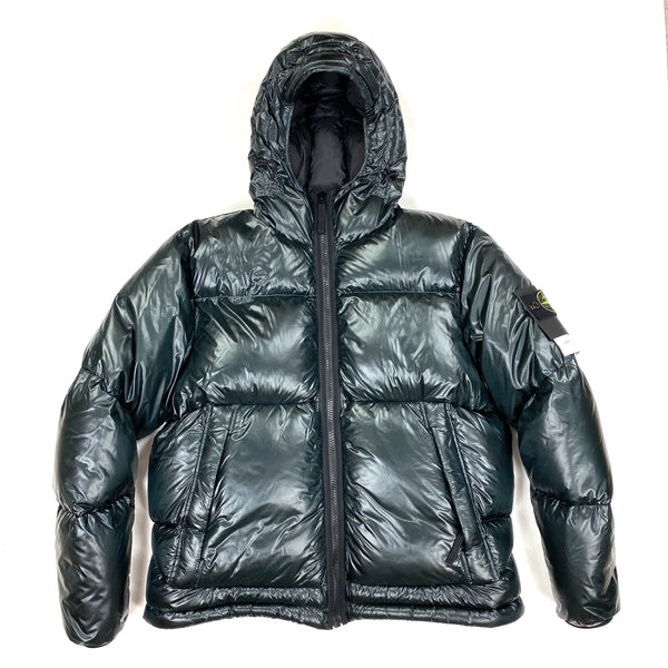Stone Island Petrol Green Pertex Quantum Puffer Jacket
