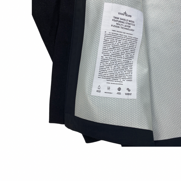 Stone Island 2019 Tank Shield Wool Stretch Multi Layer Jacket