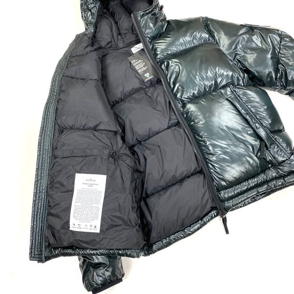 Stone Island Petrol Green Pertex Quantum Puffer Jacket