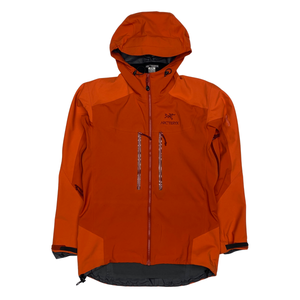 Arcteryx Orange Two Tone Soft Shell Jacket
