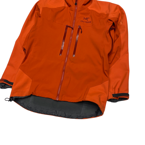 Arcteryx Orange Two Tone Soft Shell Jacket