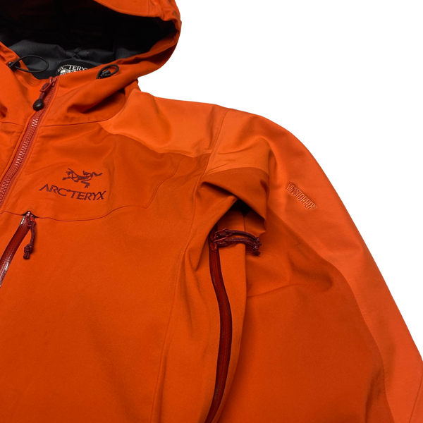 Arcteryx Orange Two Tone Soft Shell Jacket