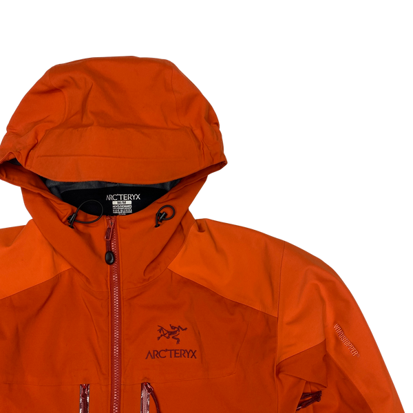 Arcteryx Orange Two Tone Soft Shell Jacket