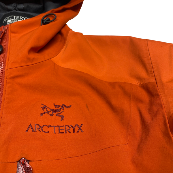 Arcteryx Orange Two Tone Soft Shell Jacket