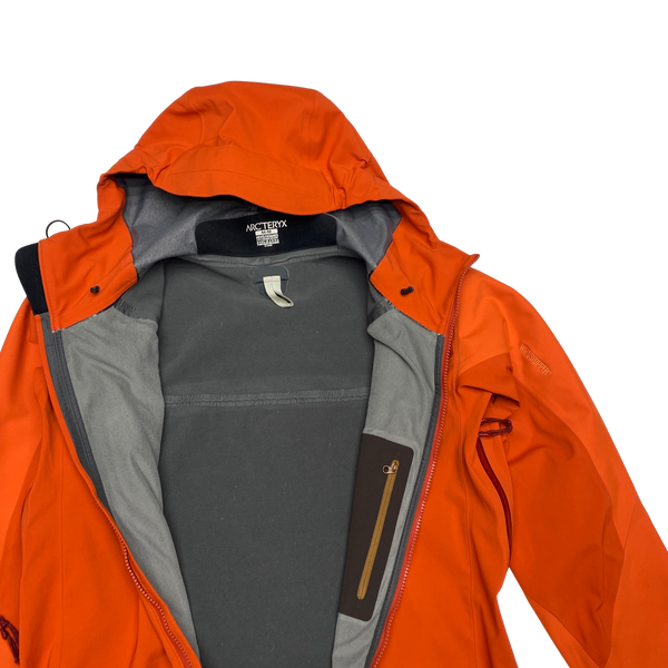 Arcteryx Orange Two Tone Soft Shell Jacket