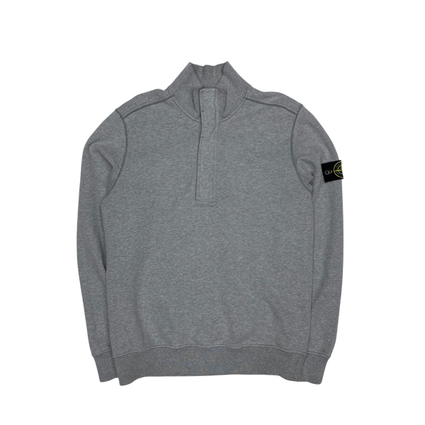 Stone Island 2018 Light Grey High Neck Pullover