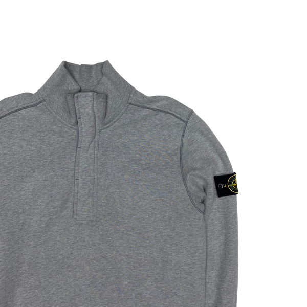 Stone Island 2018 Light Grey High Neck Pullover