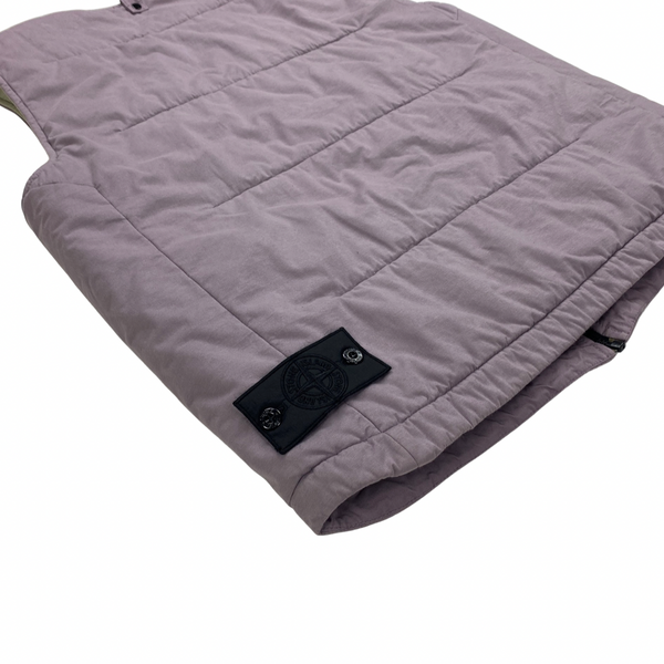 Stone Island Lilac Grey Padded Shadow Project Vest