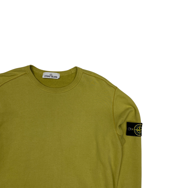 Stone Island 2019 Pistachio Cotton Crewneck Sweatshirt