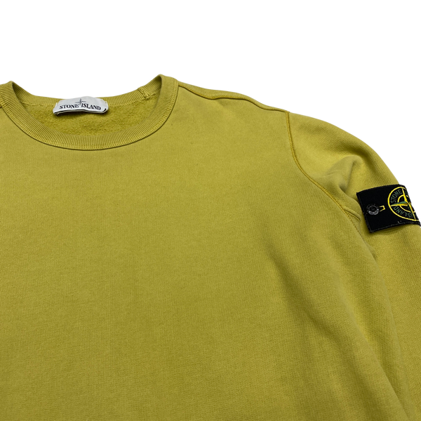Stone Island 2019 Pistachio Cotton Crewneck Sweatshirt