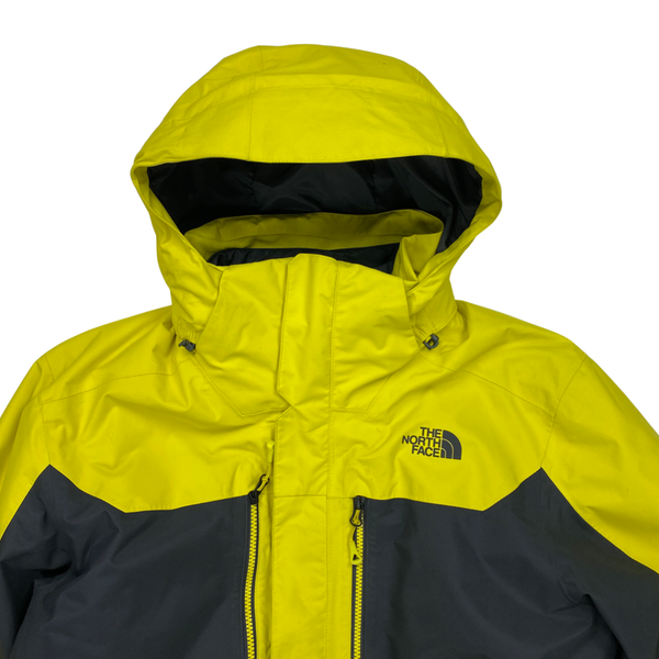 North Face Yellow Triclimate 3 in 1 Waterproof Jacket