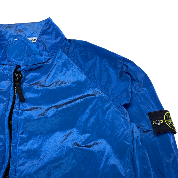 Stone Island 2006 Blue Nylon Metal Shimmer
