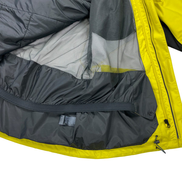 North Face Yellow Triclimate 3 in 1 Waterproof Jacket