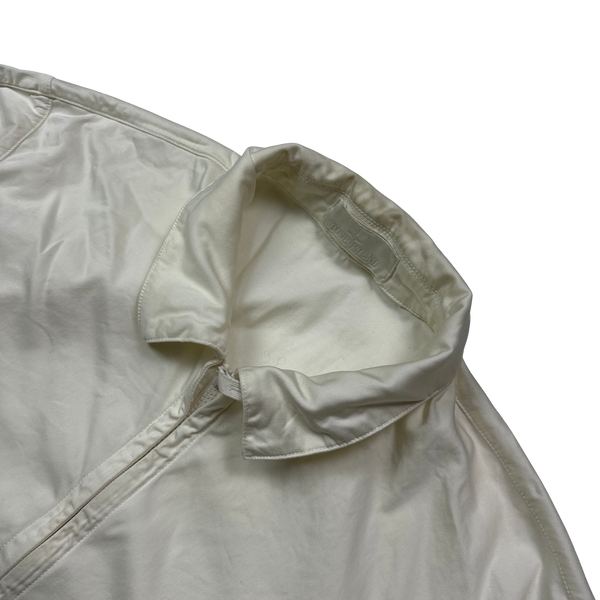 Stone Island 2022 White Ghost Cotton Overshirt - XL