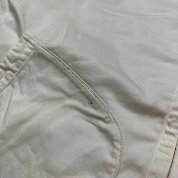 Stone Island 2022 White Ghost Cotton Overshirt - XL