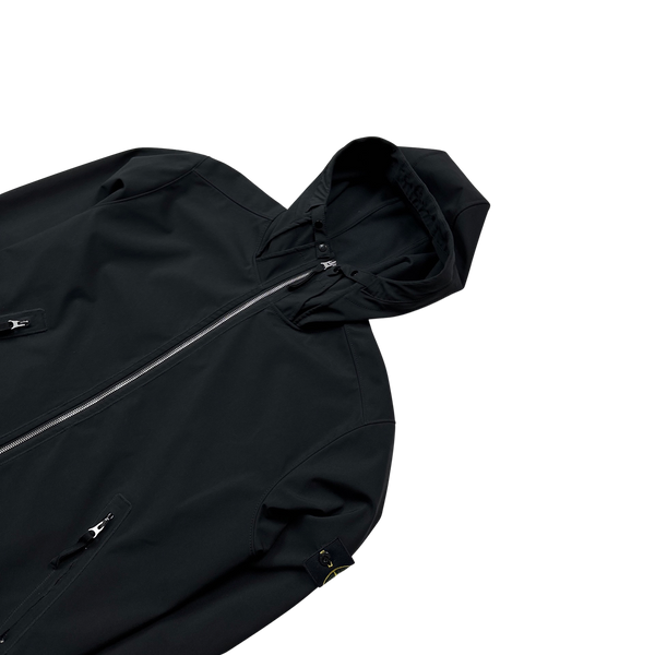 Stone Island Black Light Soft Shell R Jacket - XL