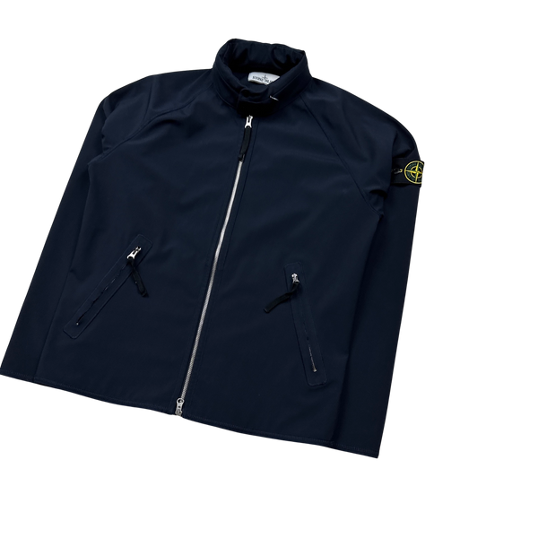 Stone Island 2018 Dark Navy Light Soft Shell R Jacket Medium Mat s Island