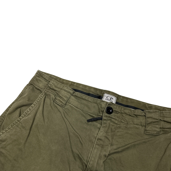 CP Company Khaki Ergonomic Fit Cargo Trousers