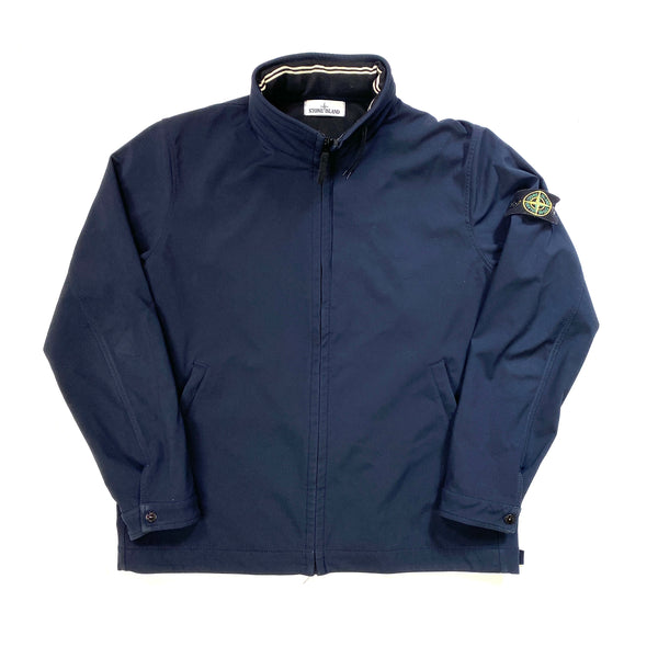 Stone Island Navy 2015 Fleece Lined Soft Shell