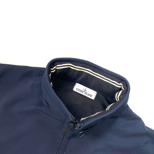 Stone Island Navy 2015 Fleece Lined Soft Shell