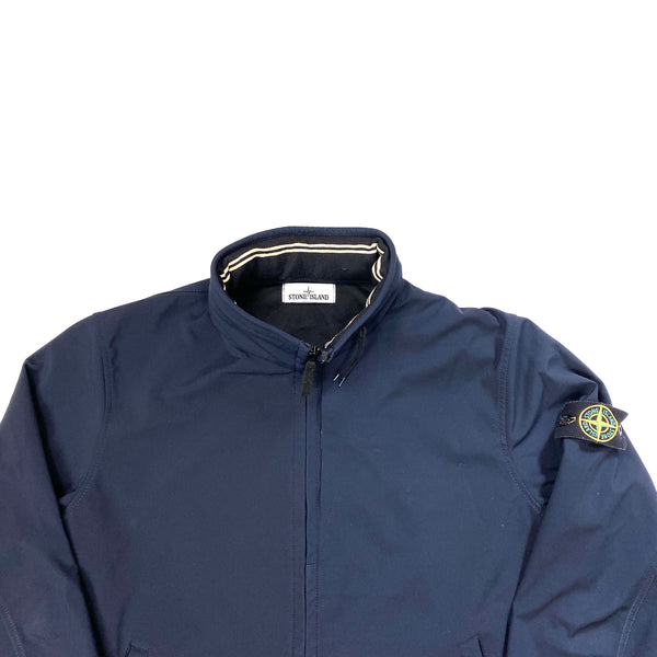 Stone Island Navy 2015 Fleece Lined Soft Shell