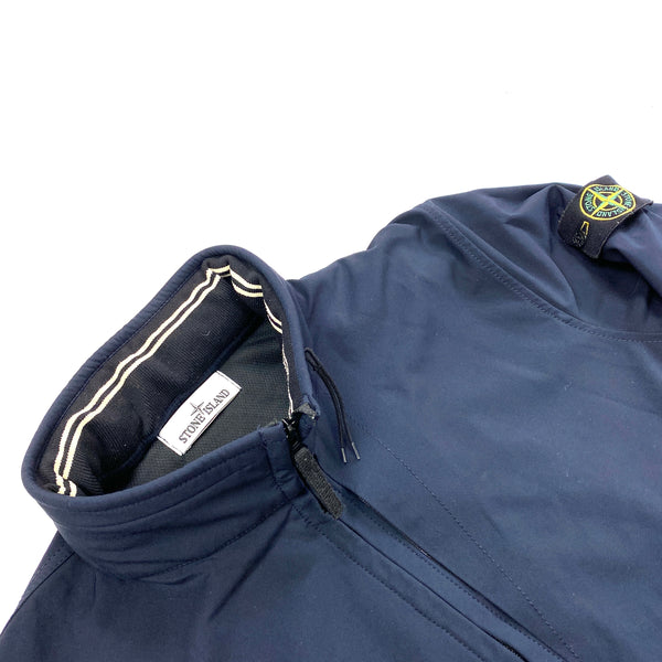 Stone Island Navy 2015 Fleece Lined Soft Shell