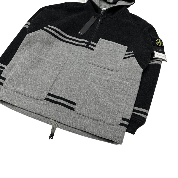 Stone Island 2019 Panno Jaquard Pullover Wool Jacket