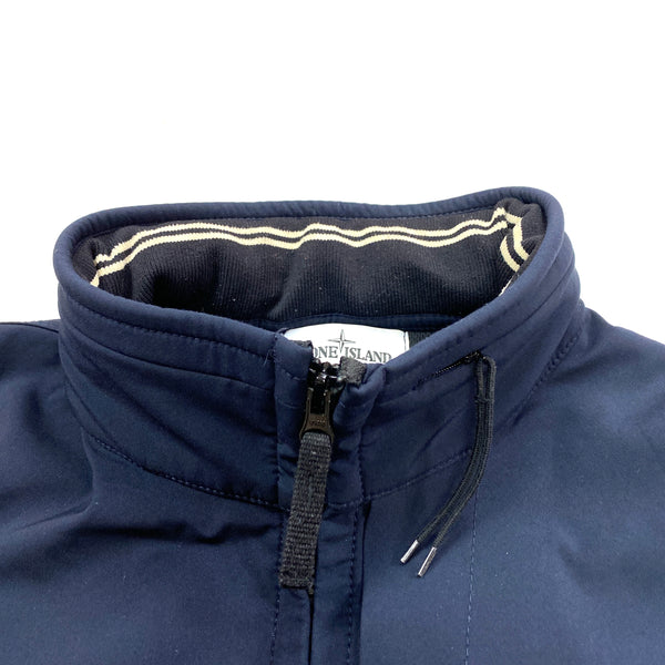 Stone Island Navy 2015 Fleece Lined Soft Shell