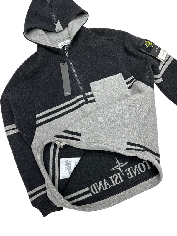 Stone Island 2019 Panno Jaquard Pullover Wool Jacket