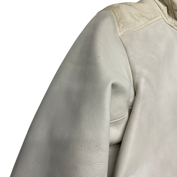 Stone Island 2013 Waxed Soft Leather Jacket