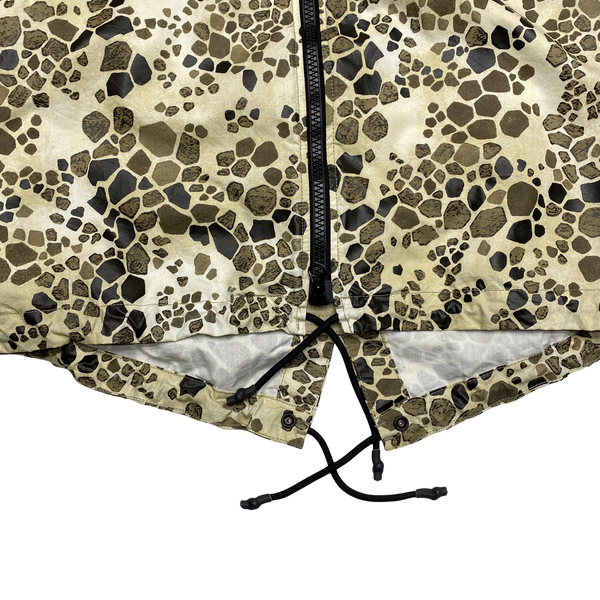 Stone Island 2018 Alligator Camo Light Cotton / Nylon Fishtail Parka