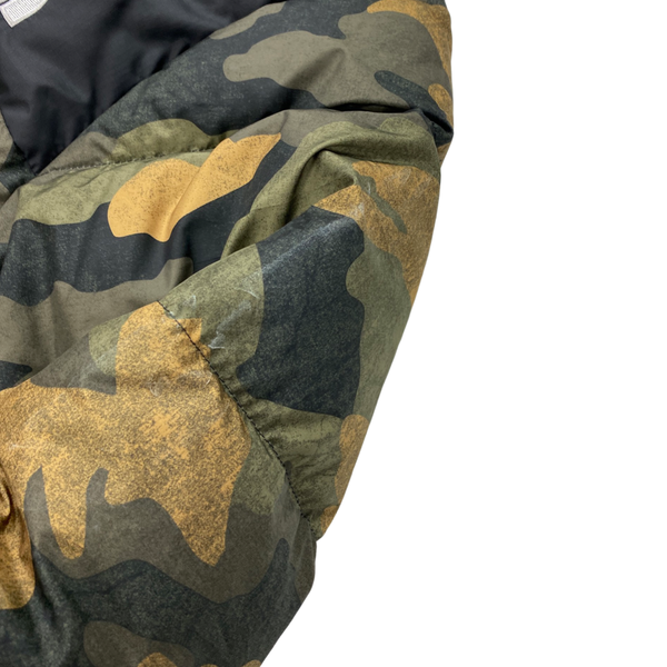 North Face 550 Down Filled Camo Puffer Jacket