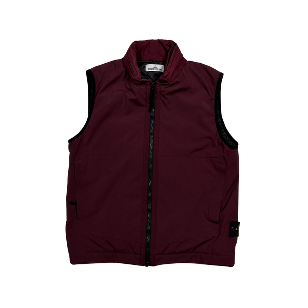 Stone Island Primaloft Lined Soft Shell Gilet - XL