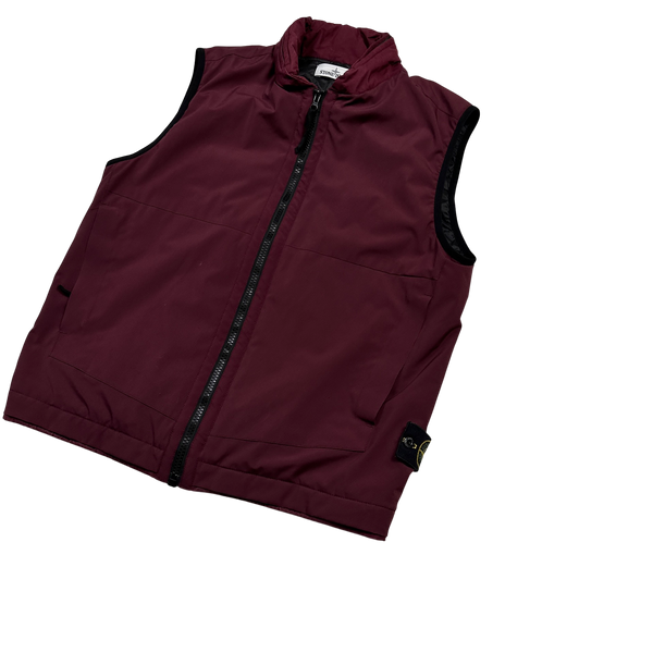 Stone Island Primaloft Lined Soft Shell Gilet - XL