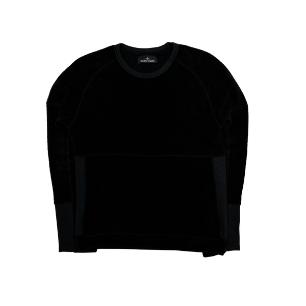 Stone Island Shadow Project Towelling Fleece Crewneck Jumper
