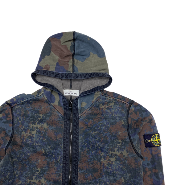 Stone Island 2013 Digital Camo Zipped Hoodie
