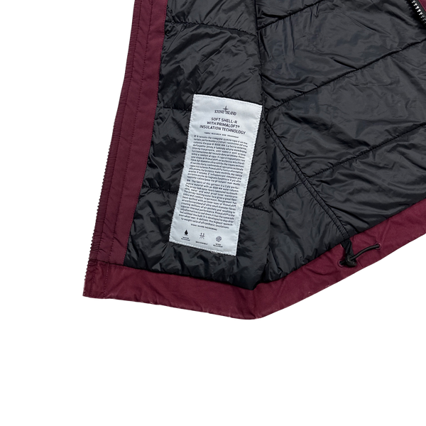 Stone Island Primaloft Lined Soft Shell Gilet - XL