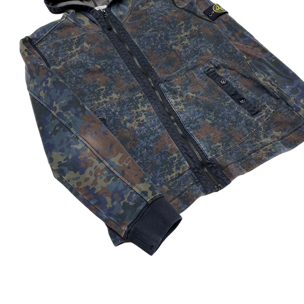 Stone Island 2013 Digital Camo Zipped Hoodie