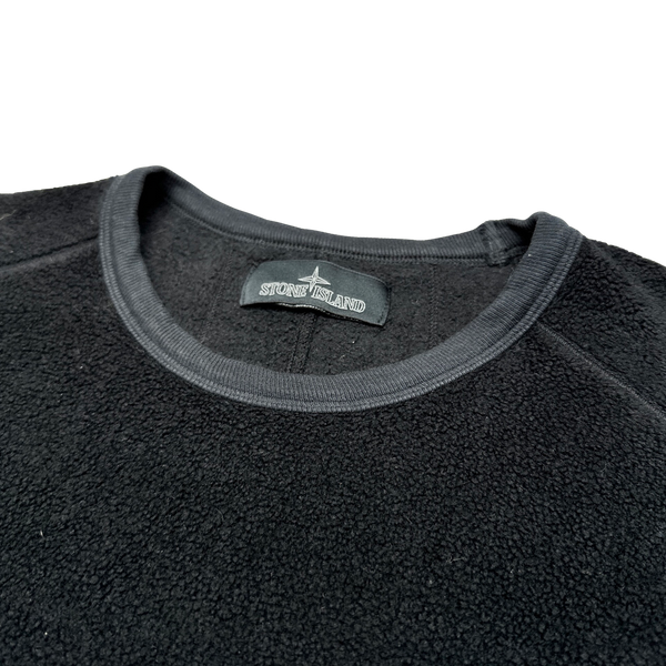 Stone Island Shadow Project Towelling Fleece Crewneck Jumper