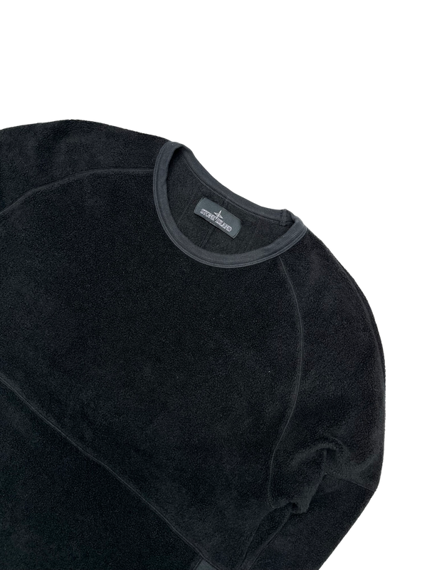 Stone Island Shadow Project Towelling Fleece Crewneck Jumper