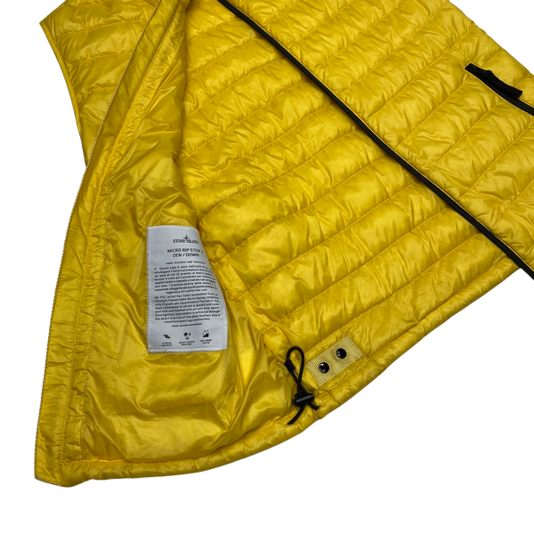 Stone Island 2013 Yellow Micro Yarn Down Packable Gilet