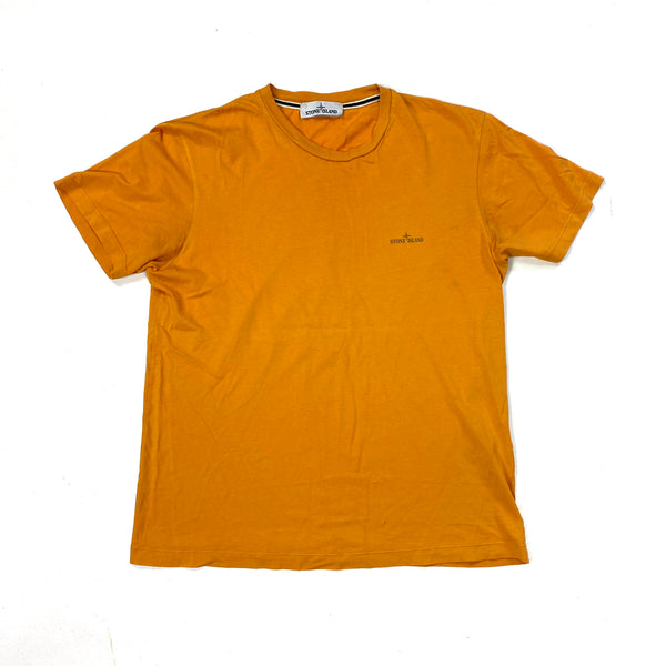 Stone Island Orange T Shirt