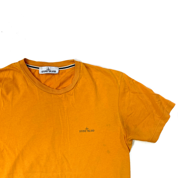 Stone Island Orange T Shirt