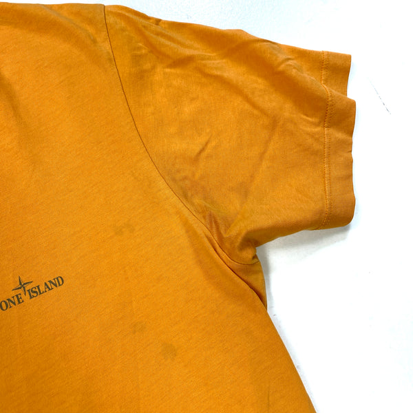 Stone Island Orange T Shirt
