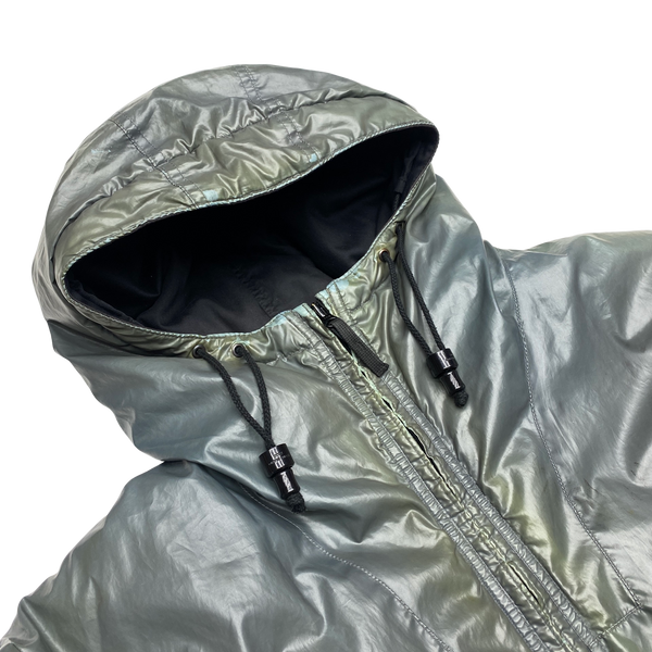 Stone Island Silver Colour Changing Ice Jacket