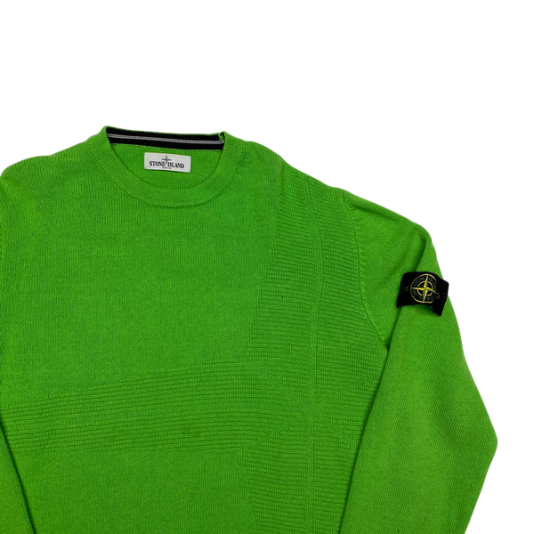 Stone Island 2012 Green Knit Crewneck Jumper